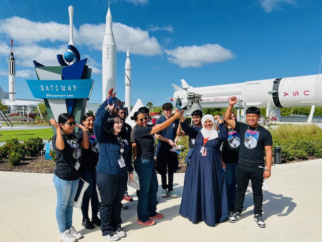 MCCS students at NASA